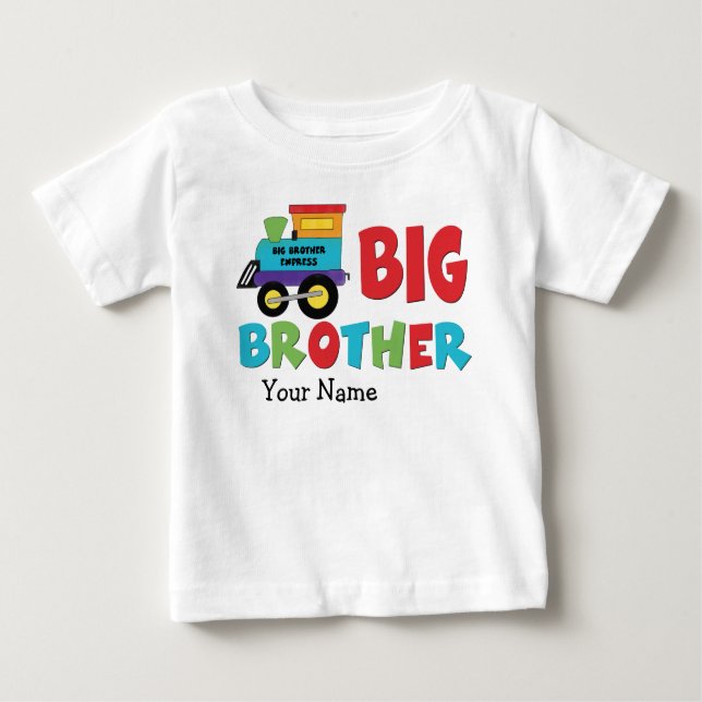 Big Brother Train Baby T-shirt (Vorderseite)