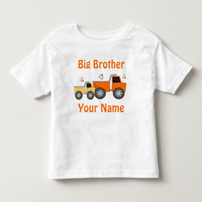 Big Brother Truck Personalisierter T - Shirt (Vorderseite)