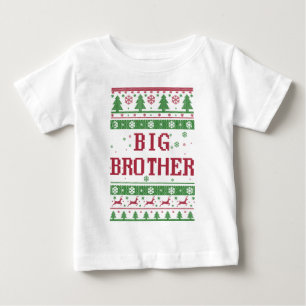 Big Brother Ugly Weihnachten Baby T-shirt
