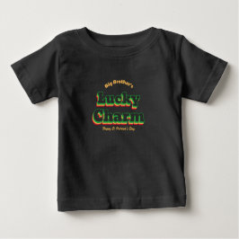 Big Brother's Lucky Charm St. Patrick;s Day Baby T-shirt