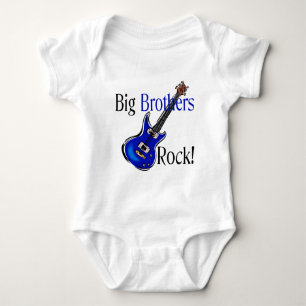 Big Brothers ROCK! Baby Strampler