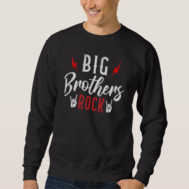 Big Brothers Rock Big Brother Sweatshirt (Vorderseite)