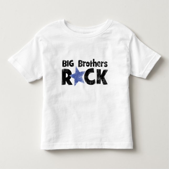 Big Brothers Rock Kleinkind T-shirt (Vorderseite)