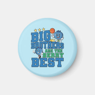 Big Brothers sind die Berry Best - Blueberry Pub Magnet