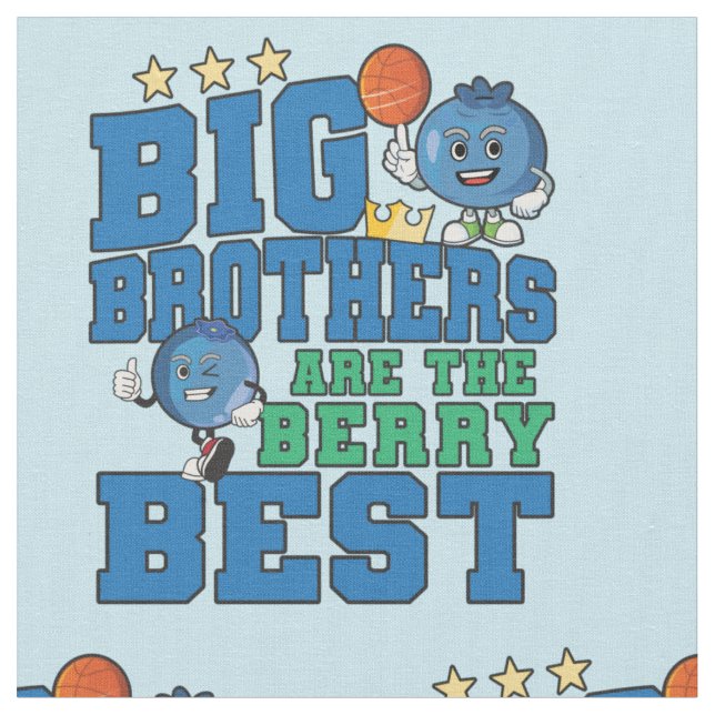 Big Brothers sind die Berry Best - Blueberry Pub Stoff (Nahaufnahme)