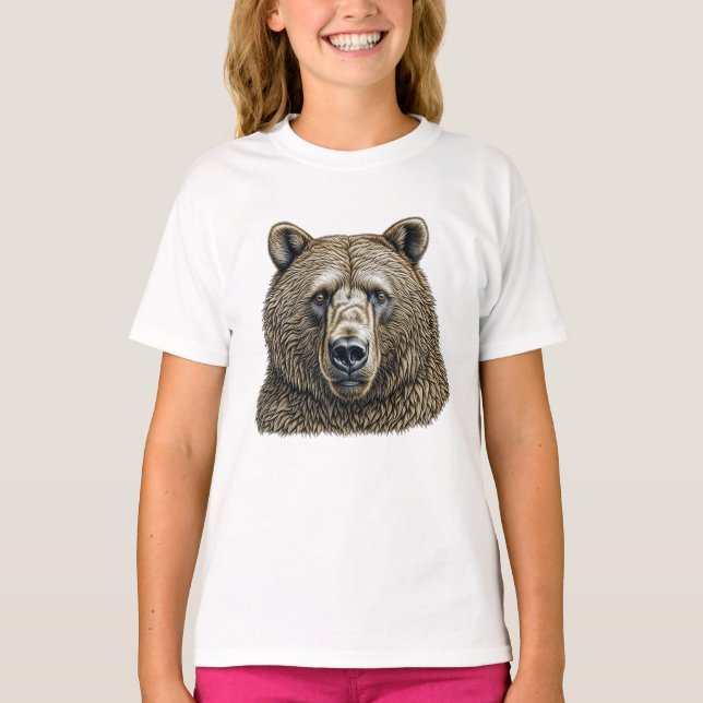 Big Brown Bear T-Shirt (Vorderseite)