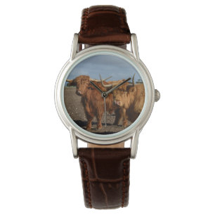 Big Brown Highland Cows, Armbanduhr