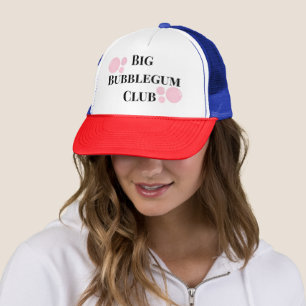 "Big Bubblegum Club" Blasen BFF Lustiger Witz Truckerkappe