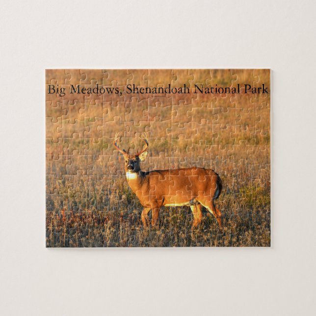 Big Buck, Big Meadows, Shenandoah National Park Puzzle (Horizontal)