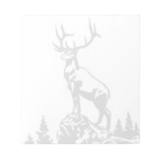 Big Buck Notepad Notizblock (Vorderseite)
