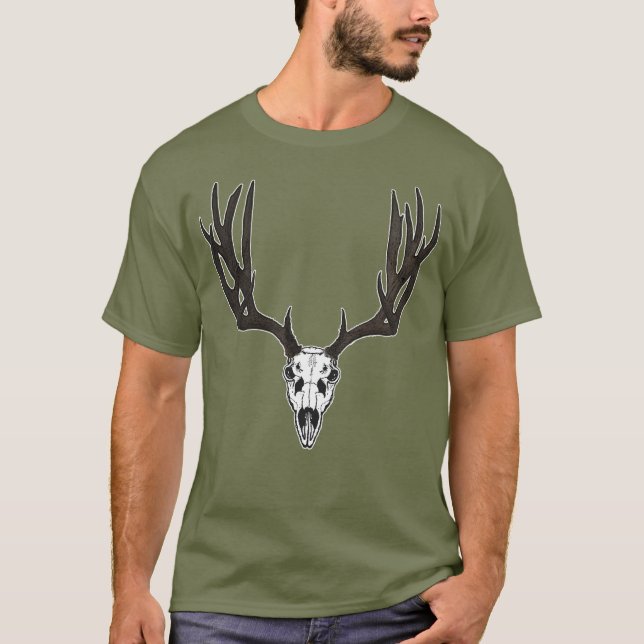 Big Buck Skull 2024 2a T-Shirt (Vorderseite)