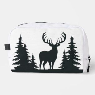 Big Buck unter Pine Trees Waschbeutel