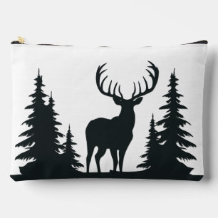 Big Buck unter Pine Trees Zubehörtasche