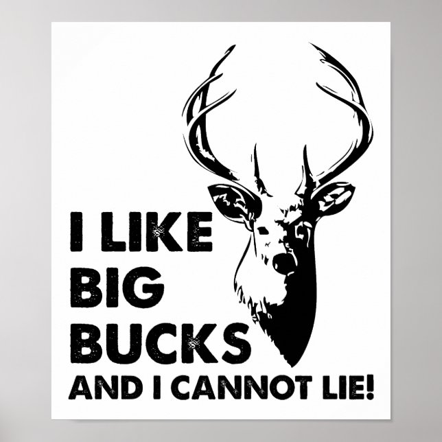Big Bucks Funny Poster (Vorne)