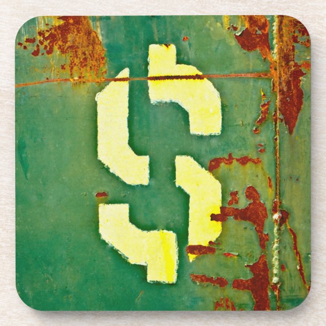 Big Bucks Getränkeuntersetzer (Vorderseite)