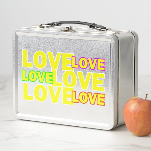 Big Bunch O' Bliss Metal Lunch Box (Beispiel)