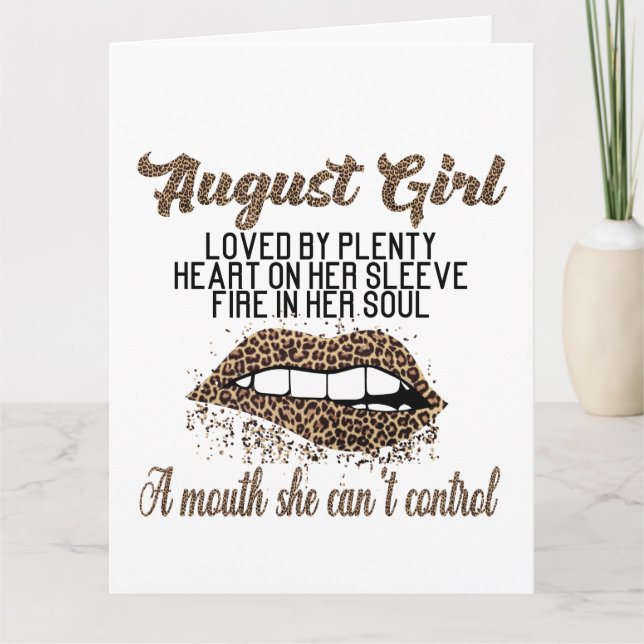 Big Card (8,5 Zoll x 11 Zoll) Karte (Vorderseite)