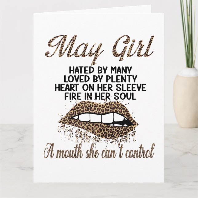 Big Card (8,5 Zoll x 11 Zoll) Karte (Vorderseite)