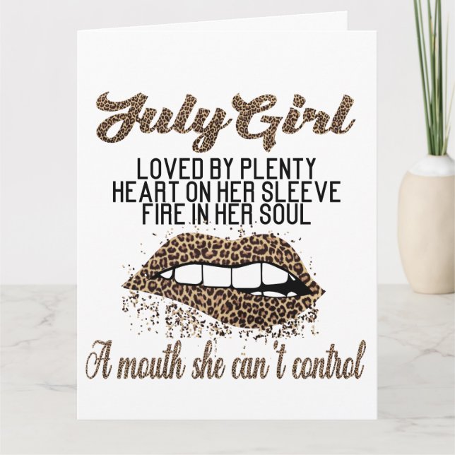 Big Card (8,5 Zoll x 11 Zoll) Karte (Vorderseite)