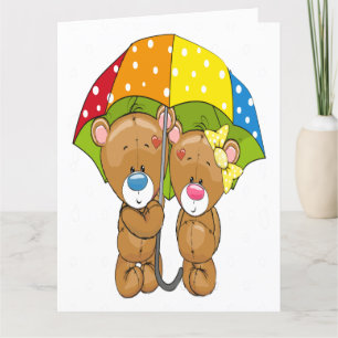 Big Card Liebe - Sehen Sie zurück! Dankeskarte