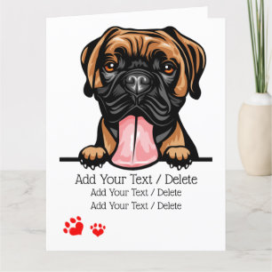 Big Card Puppy-Liebe Dankeskarte