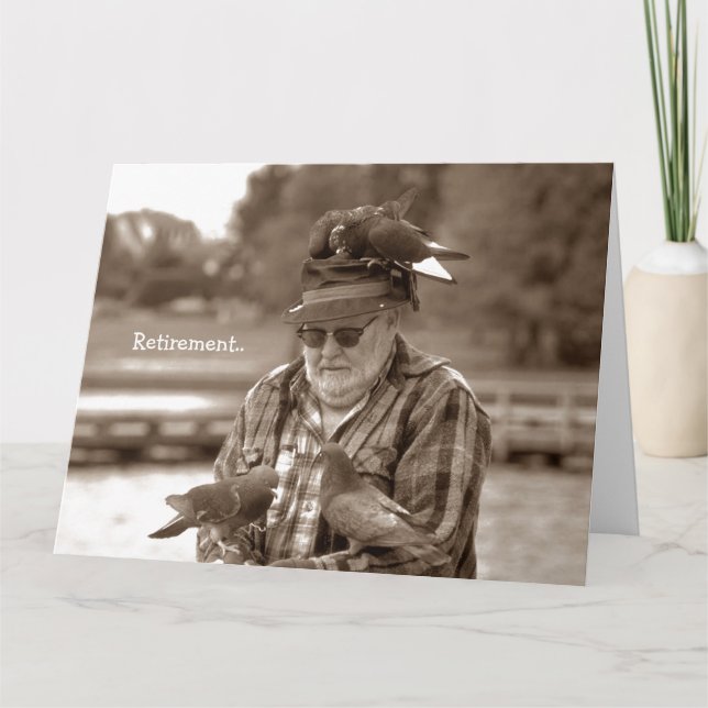 Big Card Retirement It's Not As Scary As It Sounds Karte (Vorderseite)