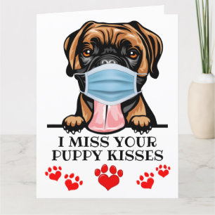 Big Card Valentine Puppy-Liebe Dankeskarte