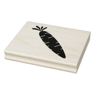 Big Carrot Gummistempel