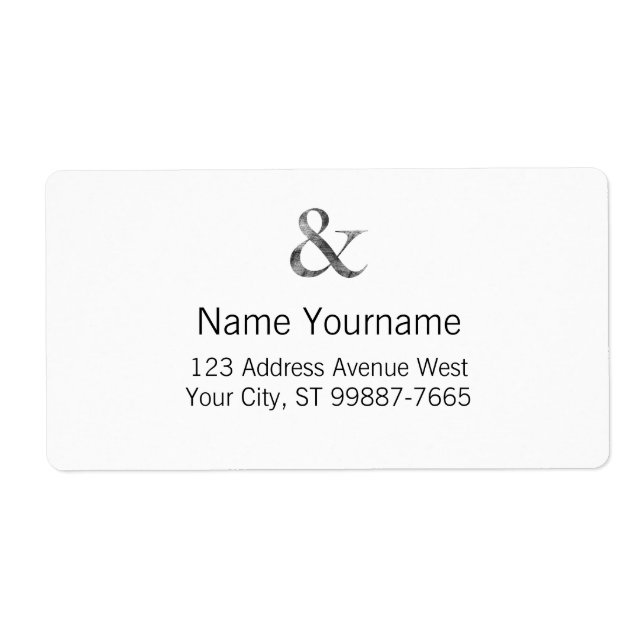 Big Caslon Medium Black Letterpress Gran (Vorne)