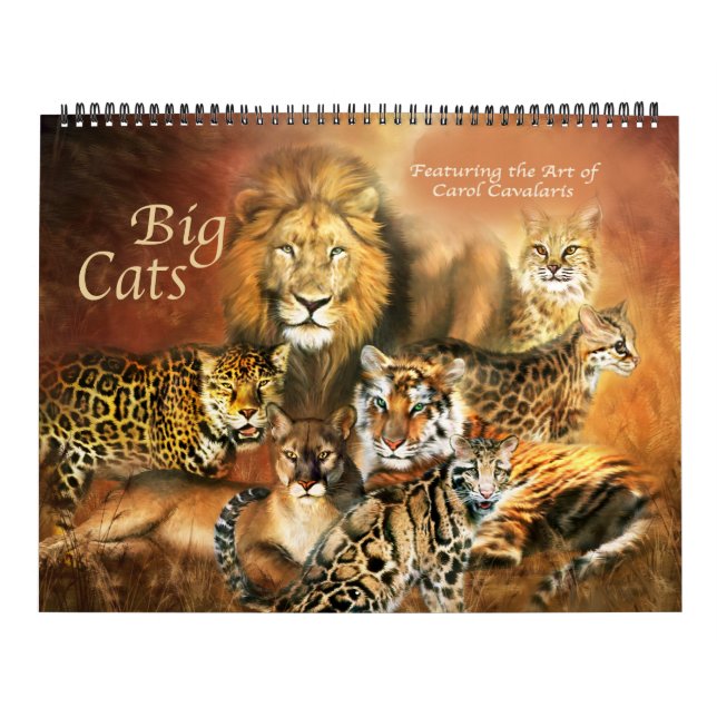 Big Cat Art Kalender (Titelbild)
