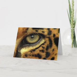 BIG CAT Endangered Species Series Feiertagskarte