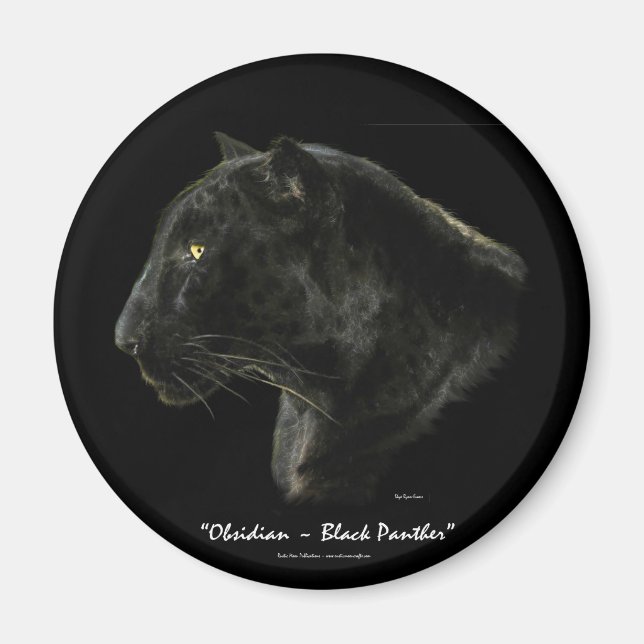 BIG CAT gefährdete Arten Magnet (Vorne)