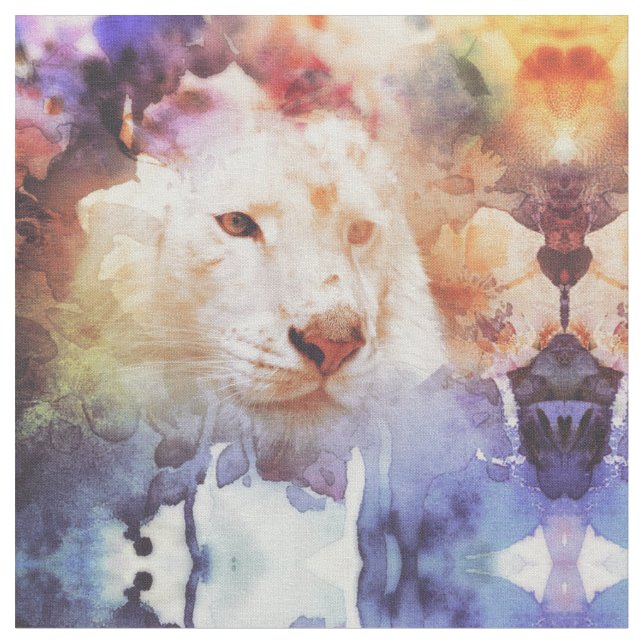 Big Cat Grunge Stoff (Nahaufnahme)