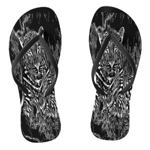 Big Cat Modelle: Leopard Laze 01-02 Flip Flops