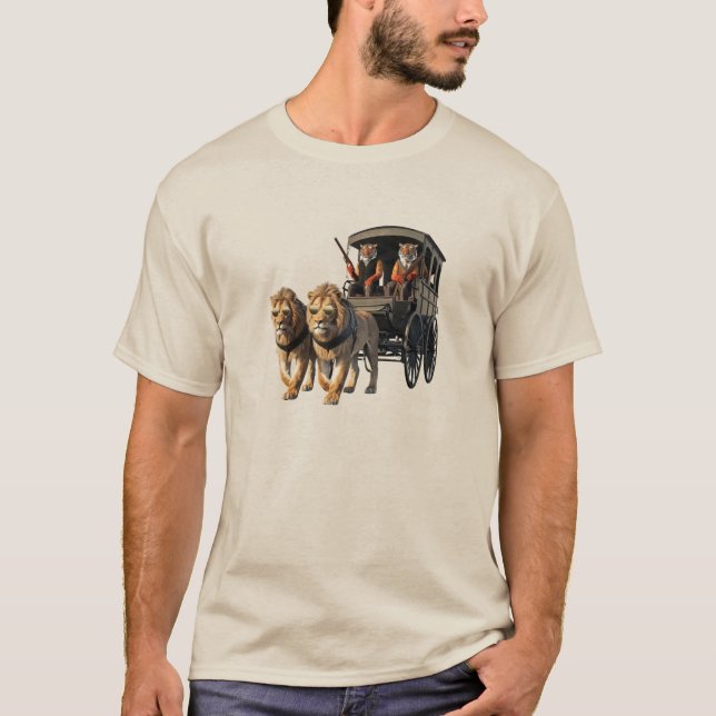 Big Cat Stagecoach T-Shirt (Vorderseite)