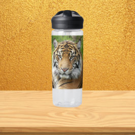 Big Cat Sumatran Tiger Foto Trinkflasche