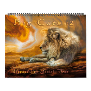 BIG CATS #2 The Wild Ones Calendar Kalender