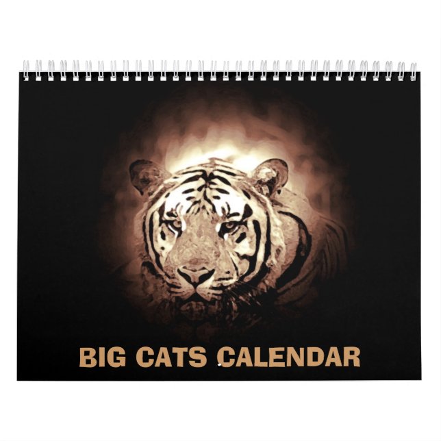 Big Cats Kalender (Titelbild)