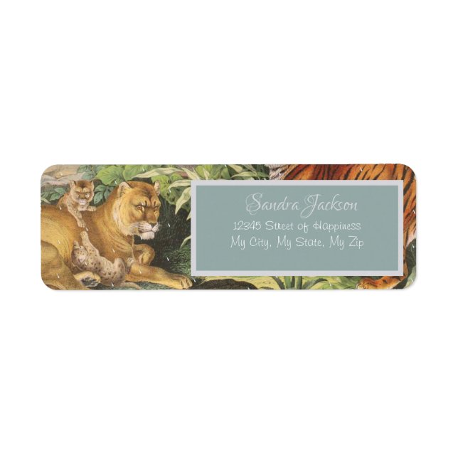 Big Cats Lion Tiger etc., Dschungel geschlechtsneu (Vorne)