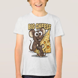 BIG CHEESE Zitat – Lustiger, mutiger Humor und Sel Tri-Blend Shirt