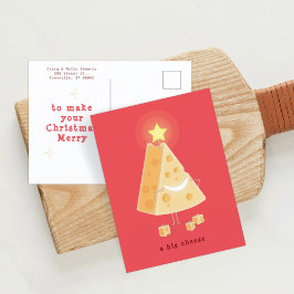Big Chef Weihnachts Postcard Feiertagspostkarte