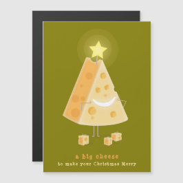 Big Ches Magnetic Christmas Card Magnetkarte