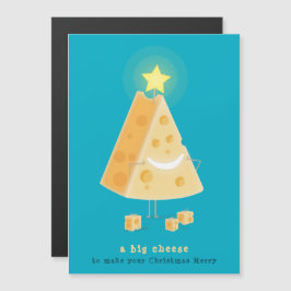 Big Ches Magnetic Christmas Card Magnetkarte