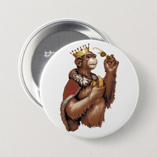 Big Chimpin' Button