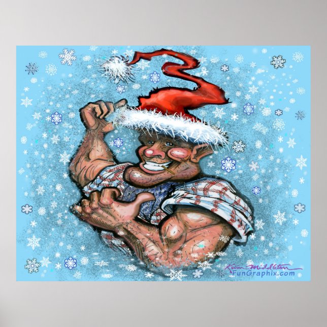Big Christmas Elf Poster (Vorne)
