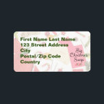 Big Christmas Swap Address Labels Adressaufkleber<br><div class="desc">Holen Sie sich Ihre ganz eigenen personalisierten,  maßgeschneiderten Big Christmas Swap-Adressetiketten!</div>