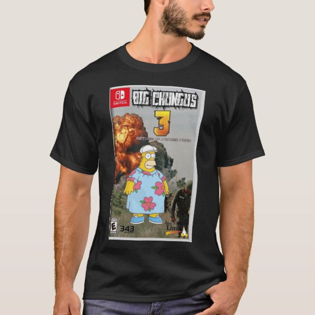 BIG CHUNGUS 3 Klassischer T - Shirt (Vorderseite)