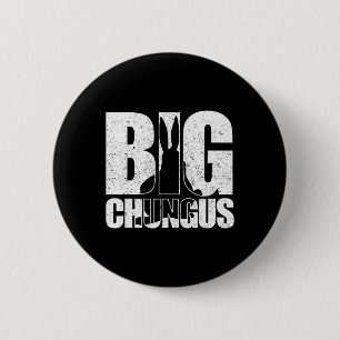 Big Chungus Meme Retro Vintages gestörtes Video Ga Button