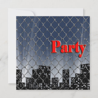 Big City Birthday Einladung