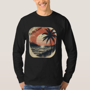 Big City Summer Sunshine Beach Tropical Retro Vibe T-Shirt